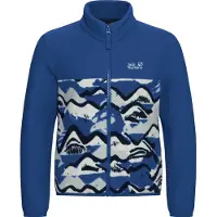 Jack Wolfskin - Kid's Paw Era 100 Print Fullzip - Fleecejacke Gr 164 blau