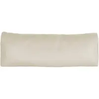 Die Planbar Dekokissen "3er-Set PN-EM20061", beige (torro weiß, unifarben), B:13cm H:25cm L:70cm, Leder, Dekokissen_Sitzkissen_Kissenhüllen, Dekokissen, Hochwertiges Glattleder