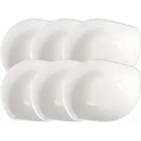 Villeroy & Boch Schale "Schalen New Cottage Basic 15 x 13 cm 6er Set weiß", weiß, Schüsseln, Schale