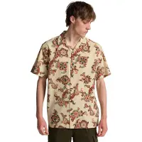 Billabong Kurzarmhemd "Vacay", Herren, Gr. M, braun, Obermaterial: 60% Baumwolle, 40% Viskose., Hemden Kurzarmhemd