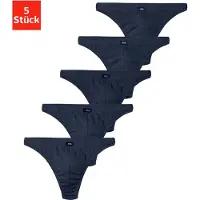 H.I.S. String "Herren Unterhose" Packung, 5 Stk. in Baumwollstretch-Qualität