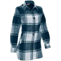MAUL Damen Bluse Sanremo lange Flanell Bluse