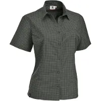 MAUL Sport Sandnes XT - 1/2 Bluse Kariert elas. forest green (60) 38