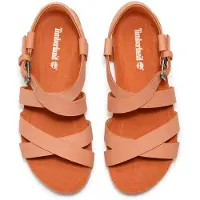Timberland - Women's Malibu Waves Backstrap Sandal - Sandalen Gr 37,5 braun/beige