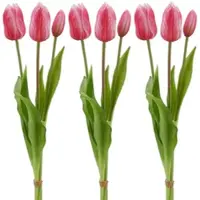 Creativ Green Kunsttulpe "Tulpenbund", bunt, H:41cm, Kunststoff, Kunstpflanzen, Kunsttulpe, in schöner Farbe
