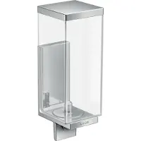 Hansgrohe AXOR UNIVERSAL Rectangular Seifenspender, Füllmenge 600ml, 42610000, Farbe: Chrom