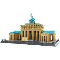 Wange 6211 Brandenburger Tor mit Quadriga - Klemmbausteine Set (1552 Teile)