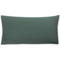 Irisette Kissenbezug "Porto 20", grün, B:40cm L:80cm, Baumwolle, Obermaterial: 95% Baumwolle, 5% Elasthan, Kissenbezüge, Kissenbezug, besonders elastisch, weich, pflegeleicht und bügelfrei