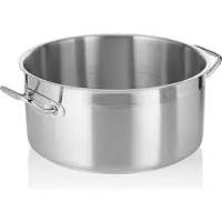 WAS Germany – Bratentopf Cookware 21, Ø 40 cm, 24 l, Edelstahl 18/10