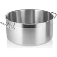 WAS Germany – Bratentopf Cookware 21, Ø 45 cm, 35 l, Edelstahl 18/10