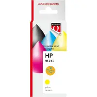 Quantore - Tintenpatronen-Alternative für HP 912XL 3YL84AE hc schwarz | 12 Stück
