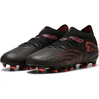 Puma Future 9 Pro Fg/Ag Jr black-glowing red-strong gray (02) 5.5
