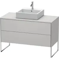 Duravit Waschtischunterbau XSQUARE 778x1200x548mm nordic weiß seidenmatt 778 x 1200 x 548 mm nordic weiß seidenmatt