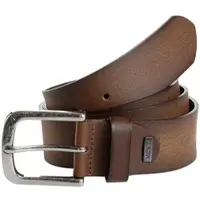 MONTI Ledergürtel "NASHVILLE", Herren, Gr. 11,5, braun (light braun uni), Rindsleder, used, Gürtel Ledergürtel, 4,0 cm breit, Jeans-Casual, kürzbar, bis Gr. 150 cm
