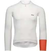 POC - Cadence L/S Jersey - Radtrikot Gr XL grau/weiß