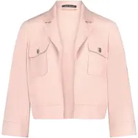 Betty Barclay Jackenblazer "Blazer-Jacke mit 3/4 Arm", Damen, Gr. 40, rosa (pink dolphin), Obermaterial: 92% Polyester PES. 8% Elasthan EL., Blazer Jackenblazer