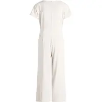 Betty Barclay Jumpsuit "Jumpsuit mit Eingrifftaschen", Damen, Gr. 40, EURO, grau (grau beige), Obermaterial: 96% Polyester PES. 4% Elasthan EL., Overalls Jumpsuit