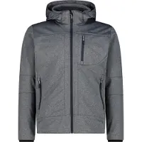Campagnolo Man Jacket Zip Hood U439 Alluminio Mel. 50