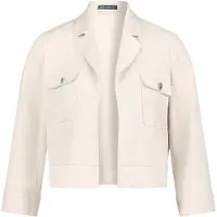 Betty Barclay Blazer-Jacke mit 3/4 Arm in beige | Gr.: 48