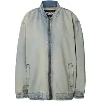 Urban Classics Damenjacke TB7131 NEU, HELLBLAU, VERSCHMUTZT GEWASCHEN Größe: S