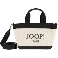 Joop Jeans Handtasche "calduccio tela yvette handbag shz" Damen Umhängetasche mit plakativem Logo