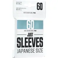 GameGenic Just Sleeves - Japanese Size Clear (60 Sleeves)