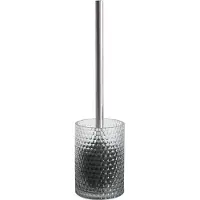 Kleine wolke Seifenspender "Melua", grau (anthrazit), B:7,3cm H:17,9cm T:7,3cm, Glas, Dosierspender, Seifenspender, in mehreren Farben erhältlich