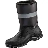 Sonstiges Euromax *SKAGEN* WINTERSCHLUPFSTIEFEL Gummistiefel in Übergrößen Schwarz 35078 große Unischuhe, Größe:46
