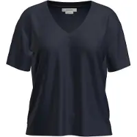 Icebreaker - Women's Merino 150 Tech Lite S/S Relaxed V-Neck - Merinoshirt Gr XS blau