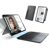 ESR - Shift Keyboard Case Tastaturhülle für iPad Pro 13 (2024) / iPad Pro 13 (2025) - dunkelgrau