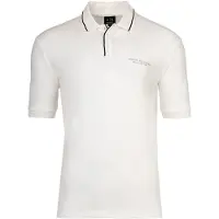 Armani Exchange Poloshirt XM001557 AF10363 U0009 Weiß Regular Fit