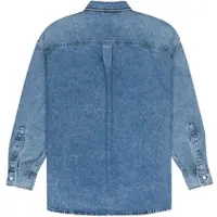 Quiksilver Langarmshirt "Rahmat", Damen, Gr. XL, blau (medium blau), Obermaterial: 80% Baumwolle, 20% Baumwolle., Shirts Langarmshirt