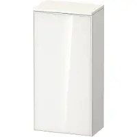 Duravit Halbhochschrank Zencha 40x24x81,9cm, 1 T, An li, Gl. we/we matt