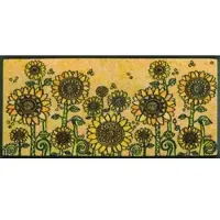 Kleen-Tex Fußmatte "und Läufer Sunny Field" rechteckig 7 mm Höhe