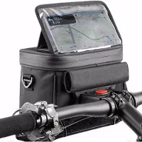 Gliese Lenkertasche fahrrad lenkertasche Fahrrad Tasche Wasserdicht Touchscreen Handyhalterung 4,5L mit abnehmbarem Schultergurt