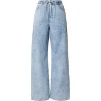 Roxy Loose-fit-Jeans "Saltwater Mid Sunbleached", Damen, Gr. 27S, blau (sunbleached), Obermaterial: 100% Baumwolle., Jeans Loose-fit-Jeans