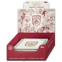 Topps FC Bayern München - 125 Jahre - Sammelsticker - 1 Display (30 Tüten)