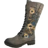 Rieker Damenschuhe Gefüttert Schaftstiefel Mehrfarbig Freizeit