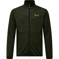 Salewa - Puez Cammino PL Jacket - Fleecejacke Gr 54 schwarz/oliv