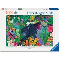 Ravensburger Puzzle, 3000 Teile, Panthère dans la Jungle, , Ab 14 Jahren, Adult Puzzle
