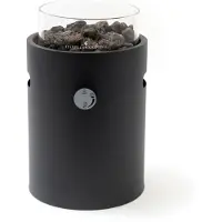 Happy Cocooning Tischfeuer Lumi Steel schwarz