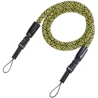 Hama Braid 120 Kameragurt, schwarz/gelb