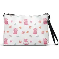 Mr. & Mrs. Panda Handtasche Axolotl Hurra - Weiß - Geschenk, Lurch, Umhängetasche, Freude, Fröhlich, Damen, Axolot, Clutch, Tasche
