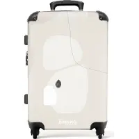 NoBoringSuitcases.com Großer Koffer - Abstrakt - Illustration - Kunst - Kombinationsschloss TSA - Hartschalen Trolley 4 Rollen - 72 liter - Reisekoffer - 66 cmKoffer Mittelgroß 67x43x25 cm, 72L,