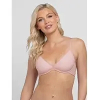 Dorina Bügel-BH "Noa", Damen, Gr. 90, Cup F, pink, Microtouch, Obermaterial: 66% Polyester, 22% Polyamid, 12% Elasthan, BHs Bügel-BH, mit vorgeformte Cups, mit Bügeln
