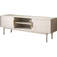 Lookway Zweitüriger TV-Schrank MIRACLE, Kaschmir