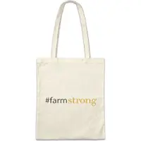 Eric Helmar Müller Urban Backwoods #farmstrong, Stofftasche, Farbe: Beige