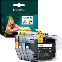 Evoke Patronen für Brother LC 3219 XL LC3219 ️️ MFC J5330DW J5335DW J5730DW J6530DW ️