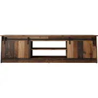 Furniture24 Kommode Granero mit 2 Schiebetüren Wohnzimmerschrank Wotan Eiche