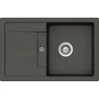 Schock Einbauspüle Formhaus D-100S A Asphalt - Auflagespüle